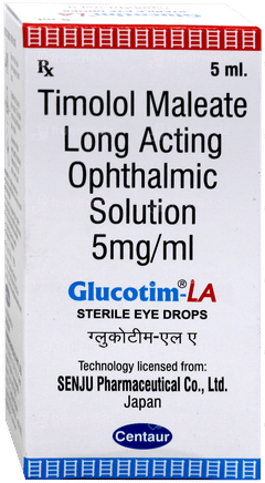 Glucotim La Eye Drops 5Ml
